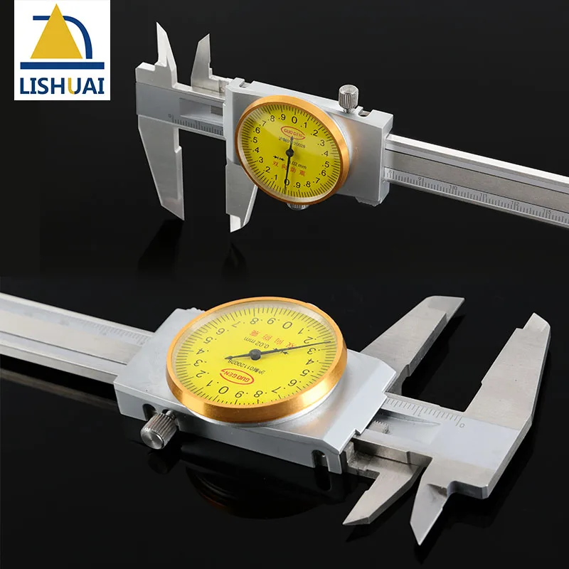 0 300mm Shockproof Stainless Steel Dial Caliper/Vernier Caliper with