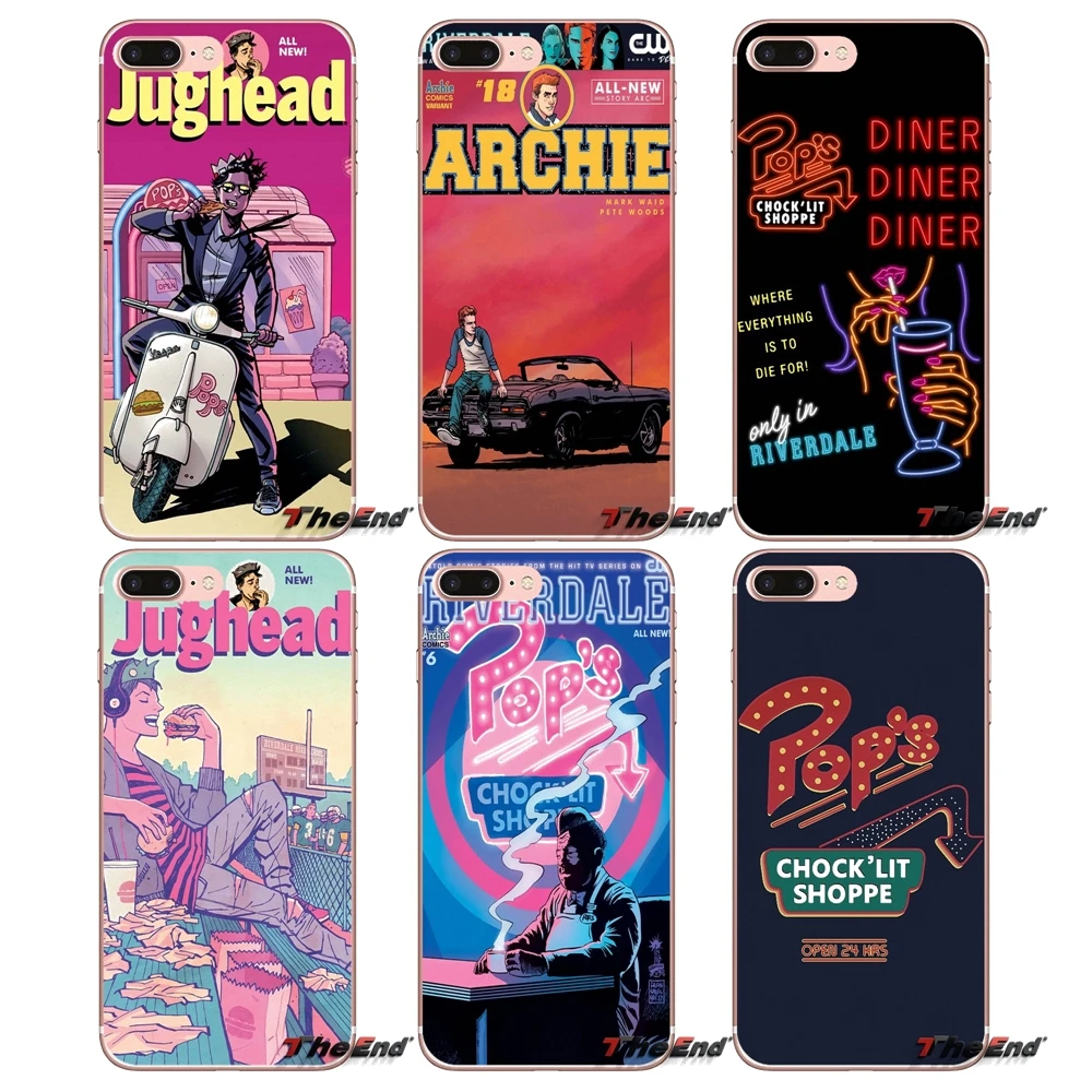 Силиконовый чехол для iPhone X 4 4S 5 5S 5C SE 6 6S 7 8 Plus Samsung Galaxy J1 J3 J5 J7 A3 A5 2016 2017 Archie Comics |