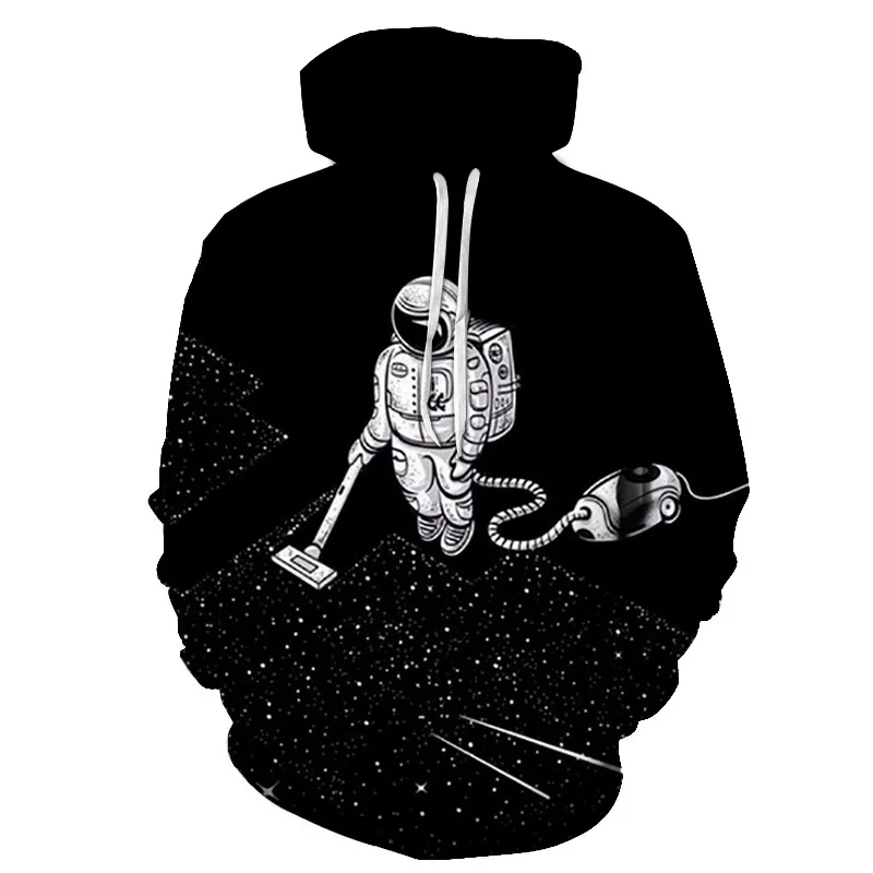 Уличная мода 3D armstrong космический комплект HoodieSweatshirt мужские толстовки, Повседневная Толстовка милые coseplay астронавт spacesuit толстовки - Цвет: 18