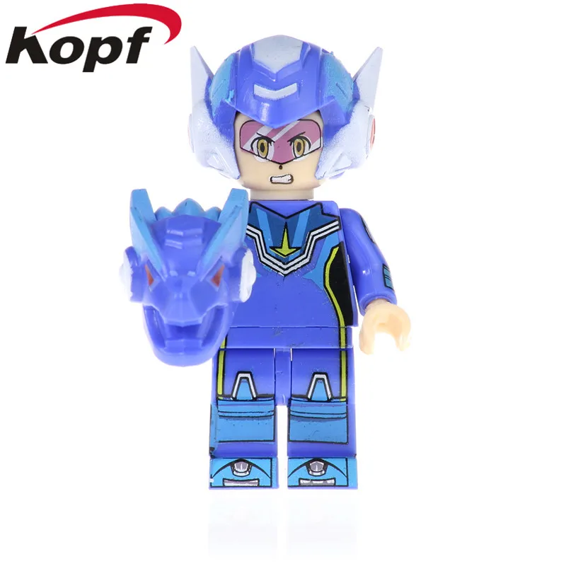 

Single Sale Building Blocks Yuanzu Rockman Series Ax light hot bucket Meteor Figures Education For Children Dolls Toys PG1308