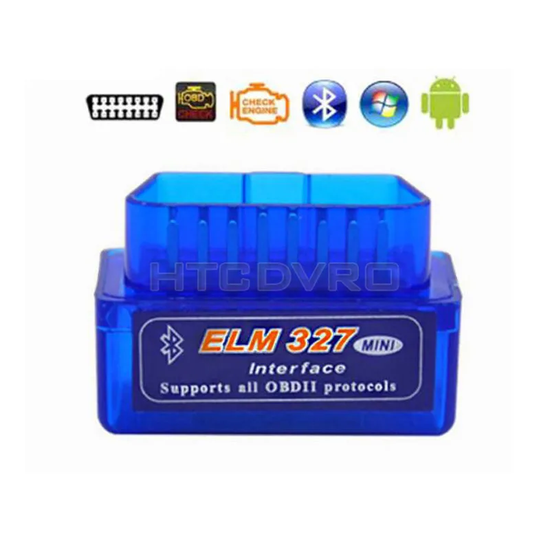 Мини ELM327 Bluetooth V2.1 OBD2 Android автомобильный сканер ELM 327 Bluetooth OBDII автоматический диагностический инструмент