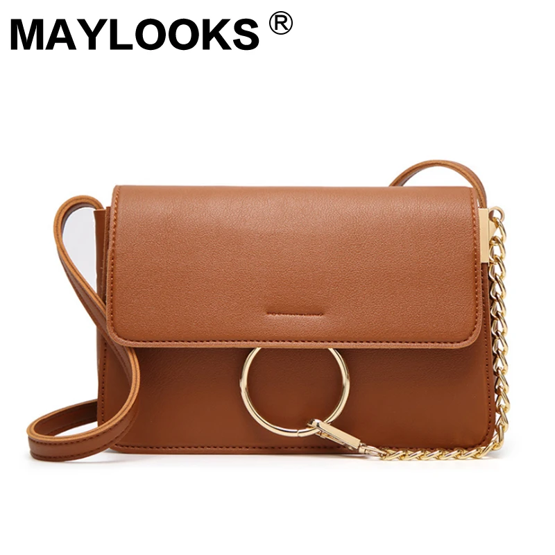 

Women's PU Shoulder Crossbody Bag Candy Color Square Bag Fashion Women AS504