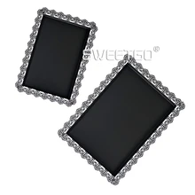 Кружево подставки для свадебного торта черный десерт металлический поднос для торта пластины для товары для дома, кухни конфеты вина Еда поднос для закусок для дня рождения