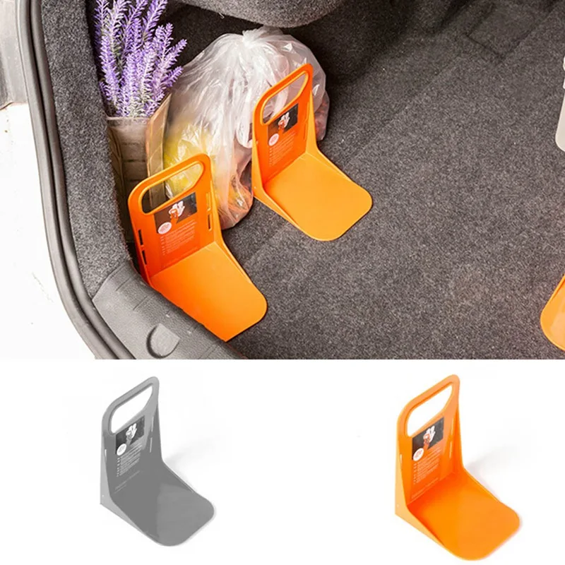 

Auto Car Trunk Fixed Stuff Storage Protection Stayhold Rear Racks Drink Food Fruits Multifunction Car Accessories