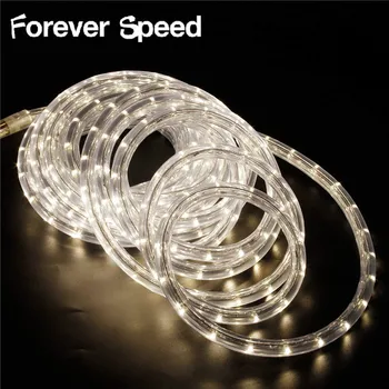 

Led Light Lamp 8M Warm White Waterproof Rainbow Tube Rope Christmas Light Outdoors Holiday Decoration Lights Ip65 Led Stripe