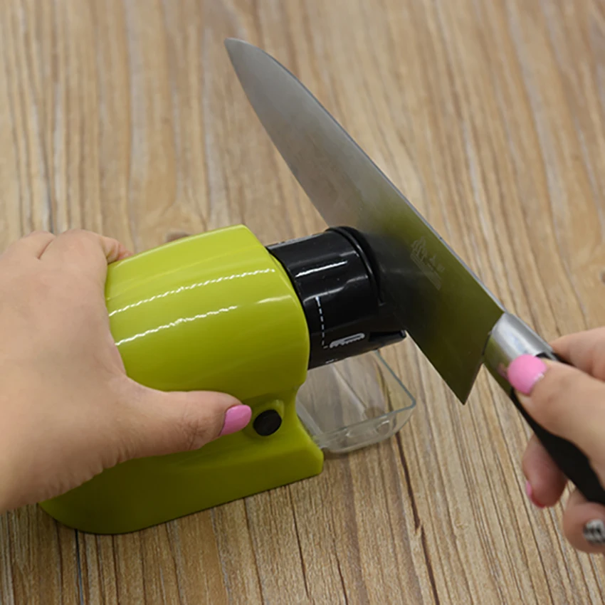 Бытовая электрическая точилка многофункциональная шлифовальная машина ABS пластиковая точилка для ножниц/кухонного ножа Millstone