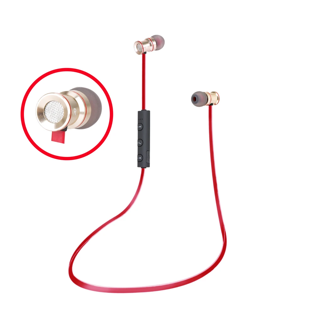 ZIPOM Беспроводной Bluetooth стерео Headeadphone Earphoset V4.1 Шум снижения наушники с