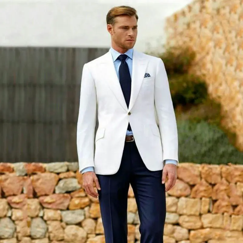 Navy Pants White Suit Coats White Blazer Navy Pants Outlet