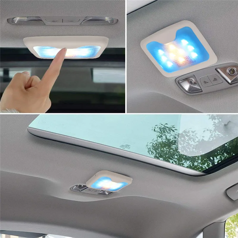 Портативная USB Автомобильная уличная/домашняя лампа для чтения, купольный светильник, универсальная перезаряжаемая Магнитная Беспроводная ремонтная лампа для внутреннего багажника