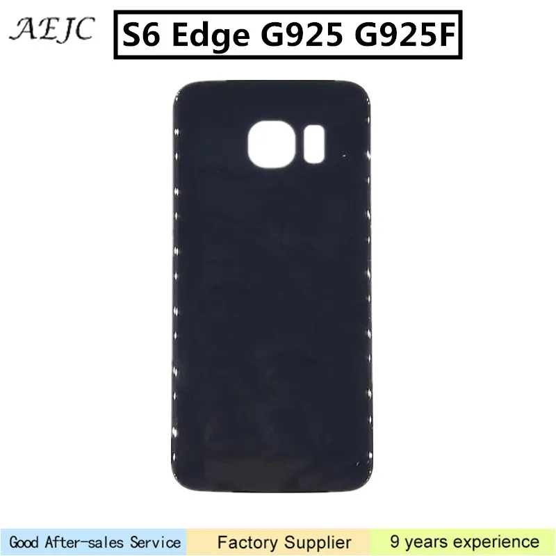 Для SAMSUNG Galaxy S6 Edge G925 G925F G925T задняя крышка батарейного отсека корпуса