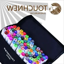 TOUCHNEW Маркер профессиональный набор двуглавый на спиртовой основе маркеры Искусство Ручная роспись Рисование школьные принадлежности Доступные