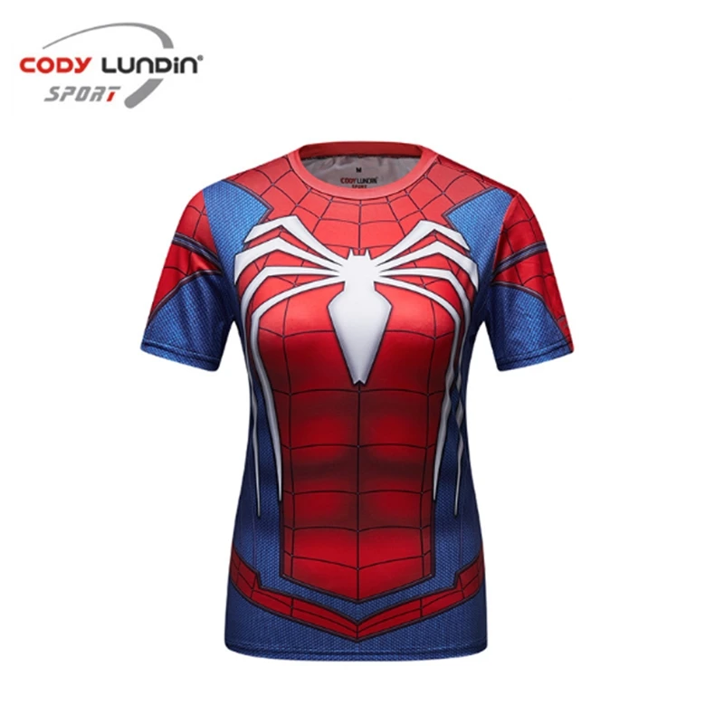 

Cody Lundin Brand T-shirt 3D Avengers 4 Speed ​​Dry Shirt Ladies Tights Gym Fitness Training Multi-Purpose Slim T-Shirt
