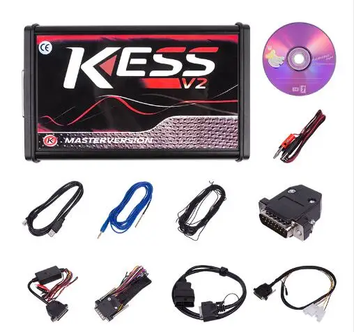 Red KESS V2.47 V5.017 чип тюнинга ECU без жетонов онлайн мастер ЭКЮ программист V2 набор для