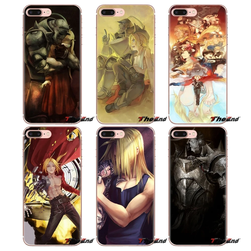 Fullmetal Alchemist FMA Brotherhood Soft Transparent Bag Case For Huawei Mate Honor 4C 5C 5X 6X 7 7A 7C 8 9 10 8C 8X 20 Lite Pro |