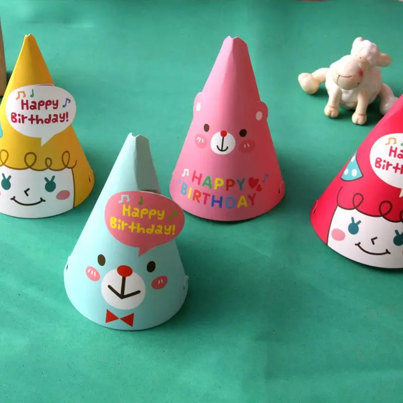  Party  Celebration Korean Cute Party  Hats Birthday  Hat 