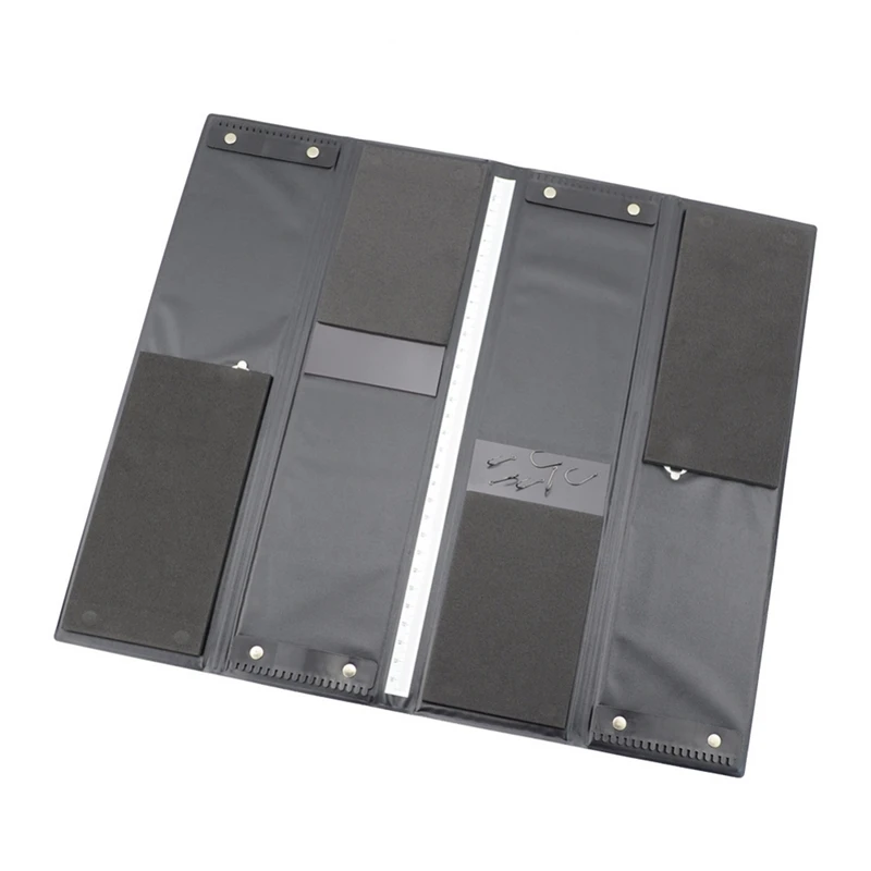 

2019Fishing Line Organizer Storage Sub-line Faux Leather Box Case Multi-layer Tackle Portable Outdoor Protector Carp Accessories