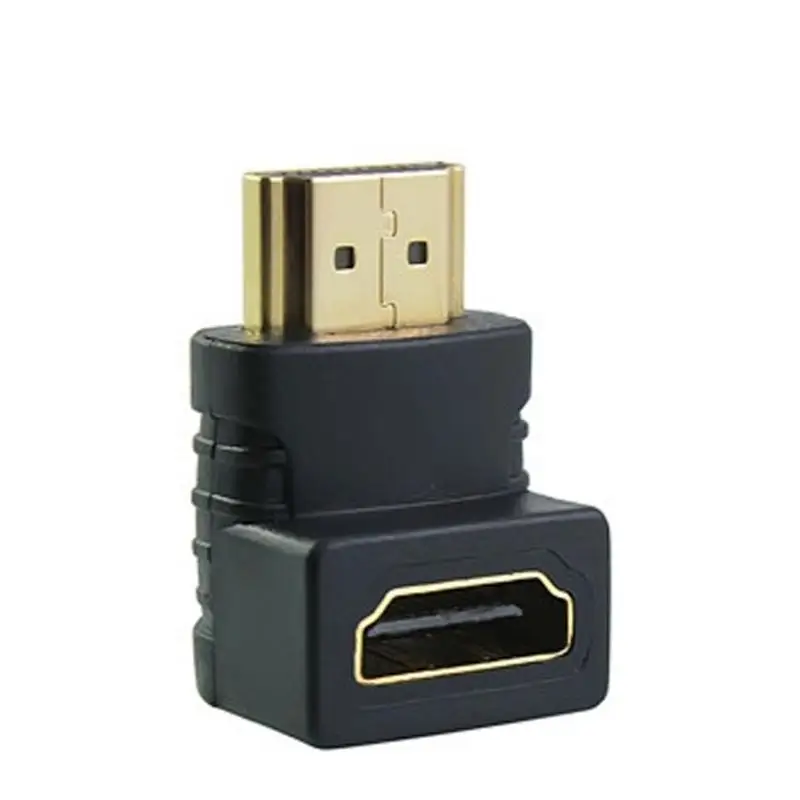 Мини адаптер Besegad с разъемом HDMI Папа Микро гнездо 90 градусов прямоугольный usb