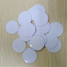 Водонепроницаемый ПВХ Пластик Rfid 125 кГц TK4100 диск маркера тег