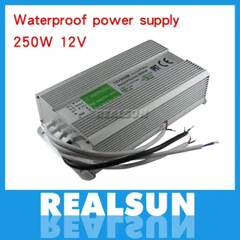 

Free DHL! Transformer DC 250W 12V 20.8A Waterproof IP67 LED Driver Power Supply Outdoor & High Quality
