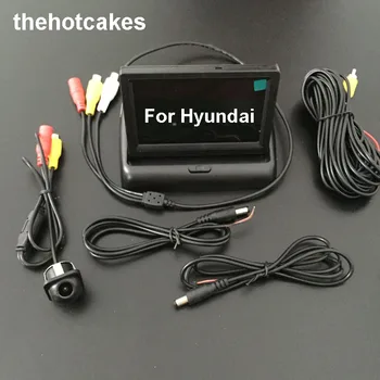 

Thehotcakes 4.3inch HD TFT LCD Color Display Monitor Waterproof Car Reverse Backup Rear View Parking System Kit For For Hyundai