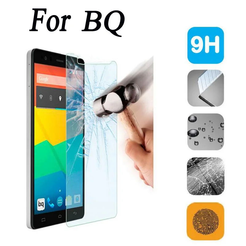 BQ strike 5020 закаленное стекло для Aquaris u E4.5 E4 E5 E6 M4.5 M5 X5 Plus X5Plus чехол с защитной пленкой