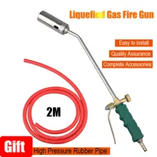 35# Liquefied  Welding Gas Torch Fire Gun  Welding Weed Burner Welding Accessories for Brazing Tool Outdoor Picnic BBQ