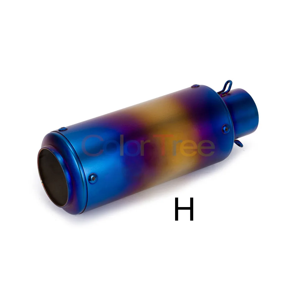 

Motorcycle Exhaust Muffler Pipe Exhaust Pipe 2inch Aluminum steel stainless steel For Yamaha YZF-R6 Honda CBR250RR