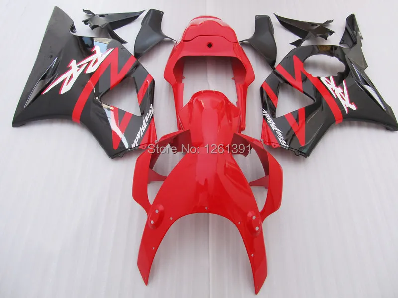 Комплекты обтекателей для HONDA CBR900RR 954 02 03 CBR 900RR 2002 2003 красно-черный CBR954 954RR Запчасти