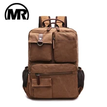 MARKROYAL, мужской холщовый рюкзак, сумка на плечо для студентов, сумка для отдыха, сумка для компьютера, школьная сумка Mochila для подростков, 15 дюймов, рюкзак для ноутбука