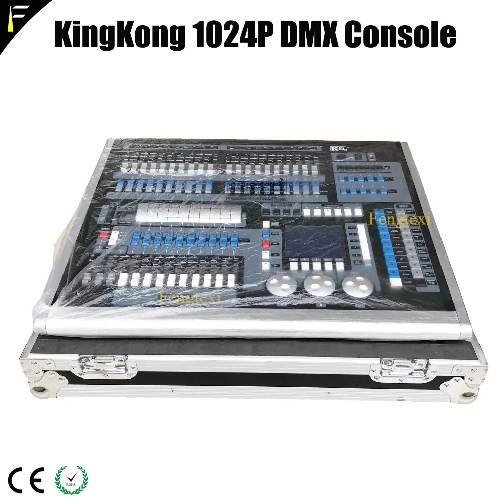 Professional KingKong Lighting Console 1024 DMX Controller DJ Control Stage