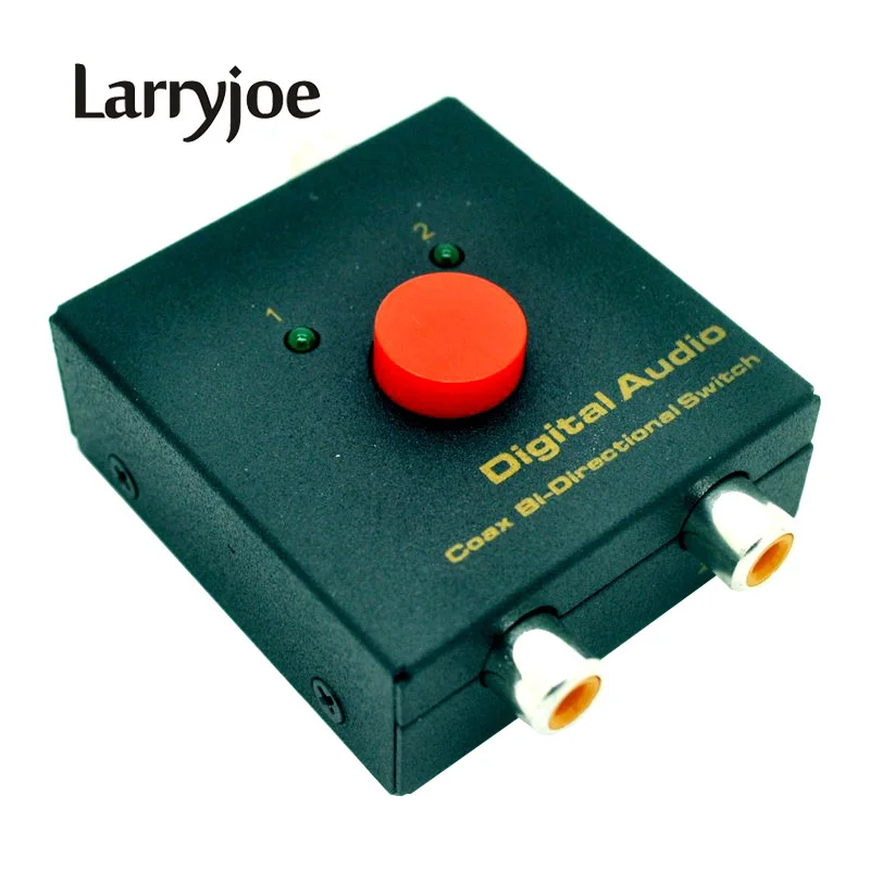 Larryjoe Новый коаксиальный цифровой аудио сплиттер S/PDIF двунаправленный