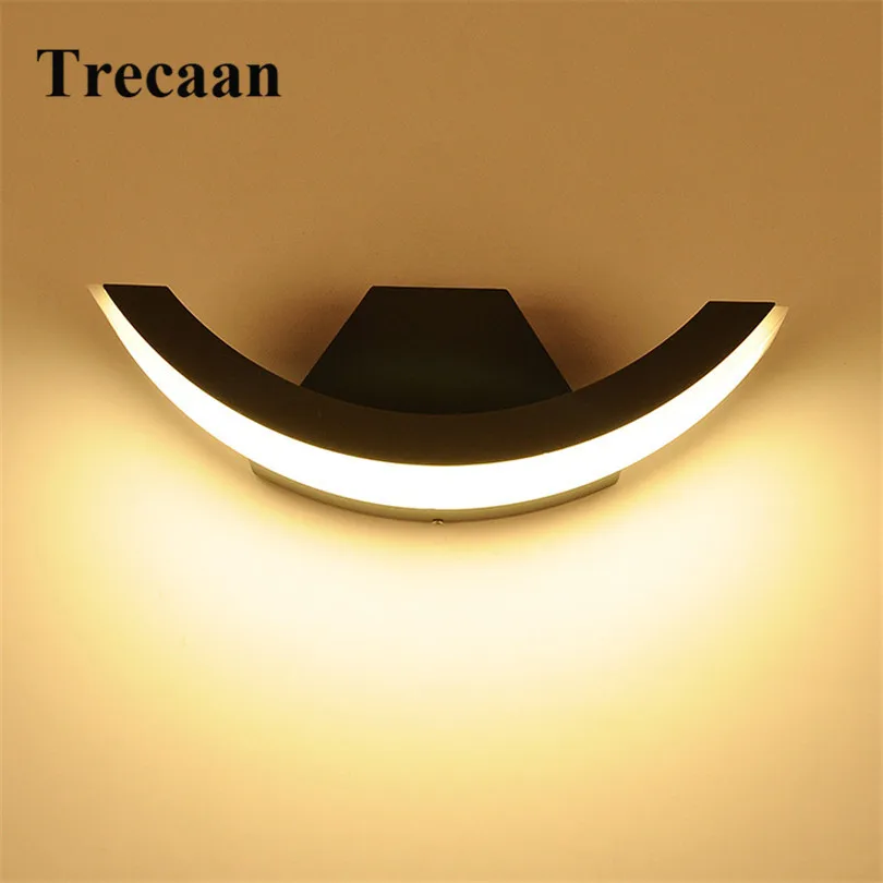 

8W Waterproof Wall lamp Outdoor Garden Porch Light Aluminum Balcony Courtyard Hotel Villa Outside Lighting Fixture