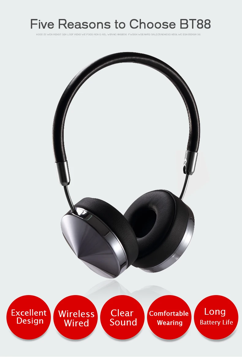 2 Bluetooth Wireless Headphone 