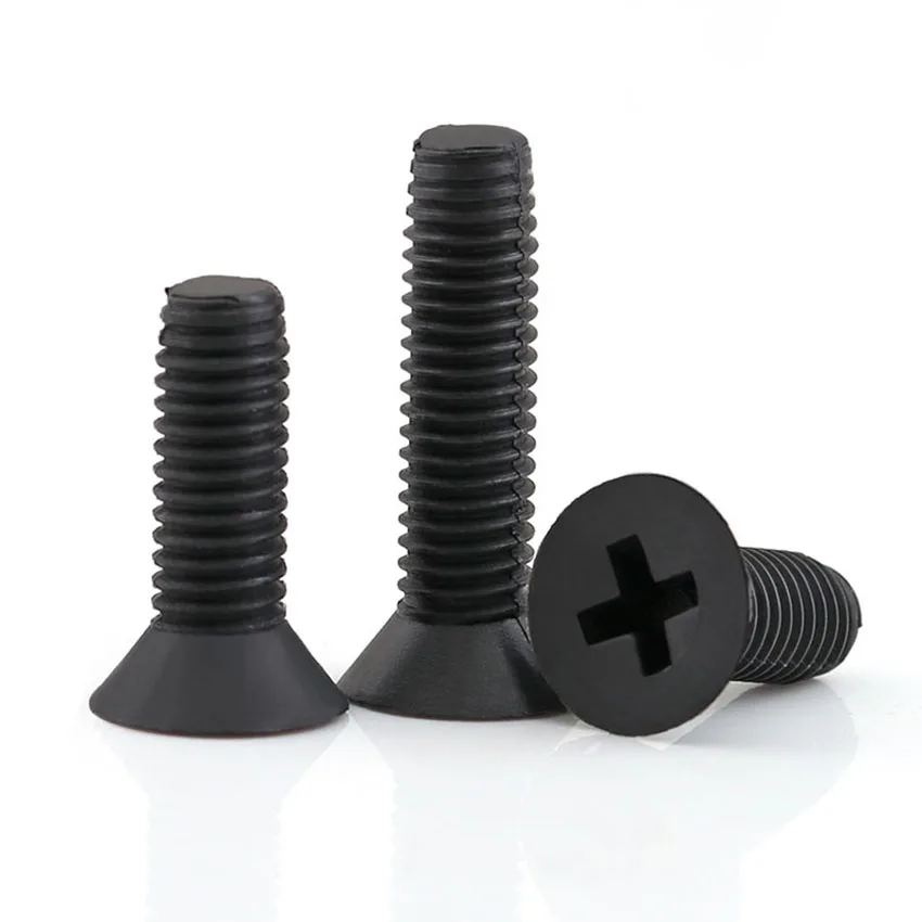 M6 6mm White Nylon Flat Head Phillips Screws Countersunk head Machine Screws department store