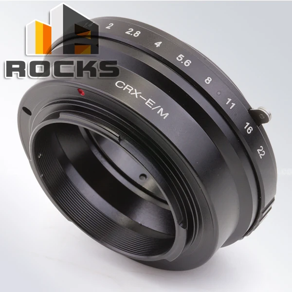 Pixco lens Adapter Suit For Contarex CRX Mount Lens to Canon EOS M EOS M2 Camera Body Without Tripod
