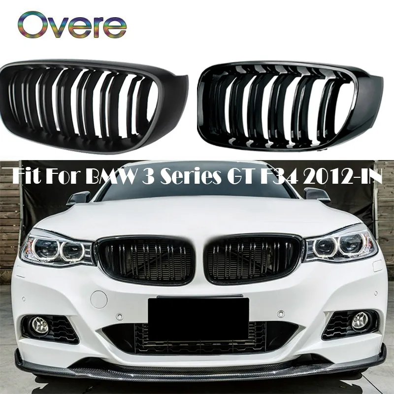 Автомобильные решетки OVERE для переднего бампера гоночные грили BMW F34 3 серии GT Gran