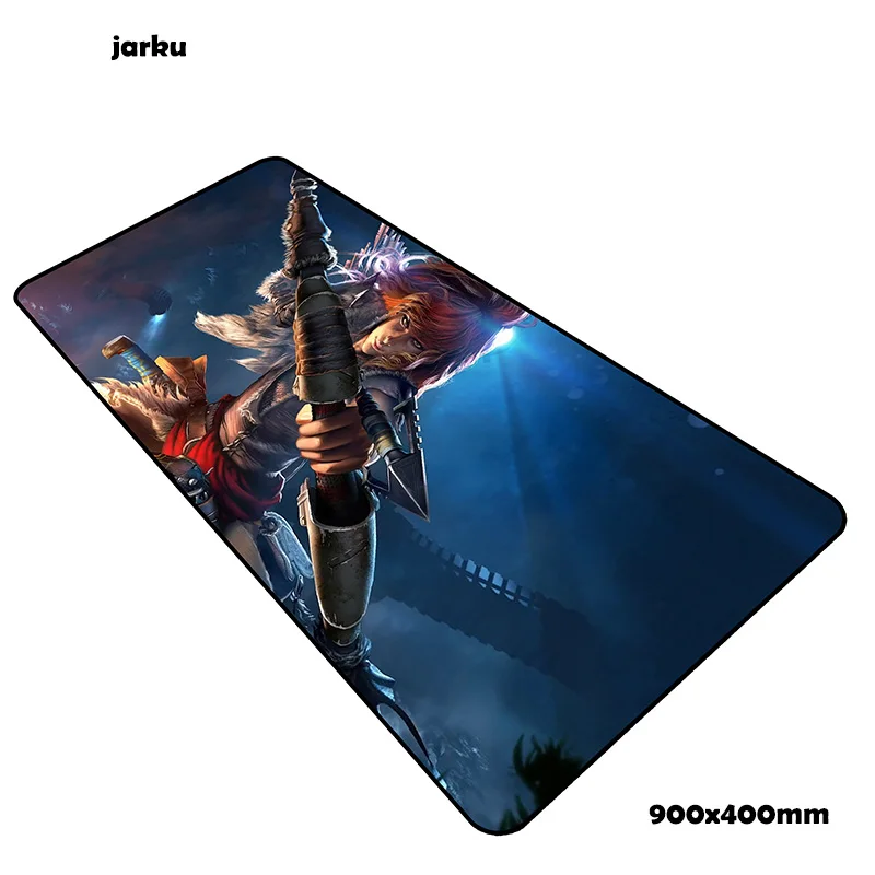size 900x400x2mm Horizon zero dawn коврик для мыши 900x400 мм коврики для мыши большой игровой коврик для мыши геймер Высокое качество персонализированные коврики для мыши Клавиатура ПК pad - Цвет: size 900x400x2mm