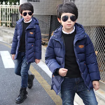 

Down & Parkas Outerwear & Coats Children's Clothing girl's down coat thickening hooded jacket casual 120--170 cm 2016 new hot
