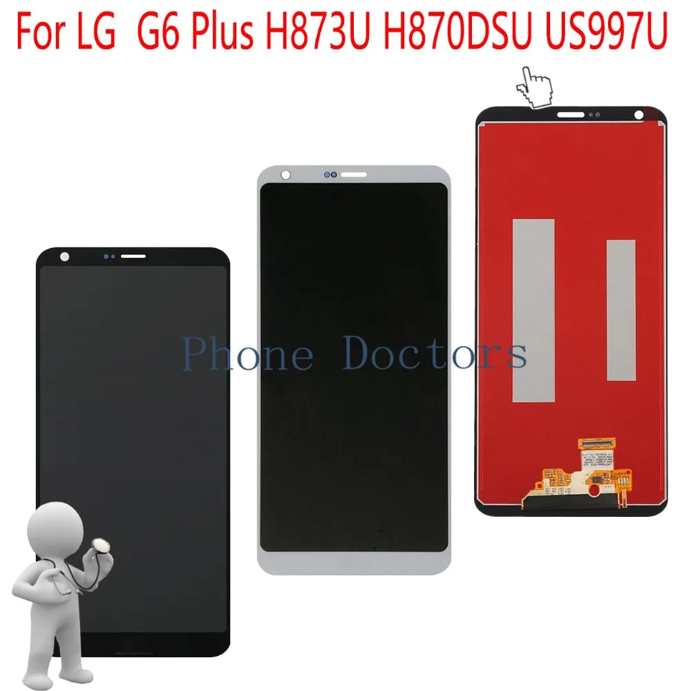 

5.7'' Full LCD DIsplay + Touch Screen Digitizer Assembly For LG G6 Plus H873U H870DSU US997U H870U H870DSU