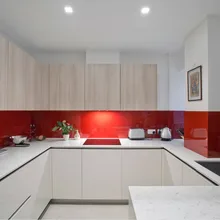 Лаковые кухонные шкафы от поставщиков Китай Лидер продаж фанера carcas глянцевая краска для мебели