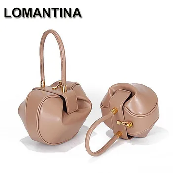 

LOMANTINA Luxury Handbags Famous Brand Women Bags Designer Lady Classic Bags Leather Women New French Style Purse
