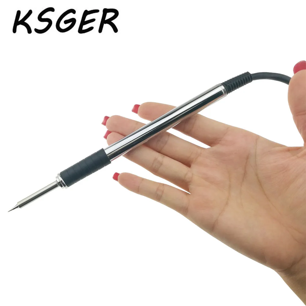 KSGER нержавеющая сталь 9501 Электрический паяльник паяльная ручка для Hakko T12