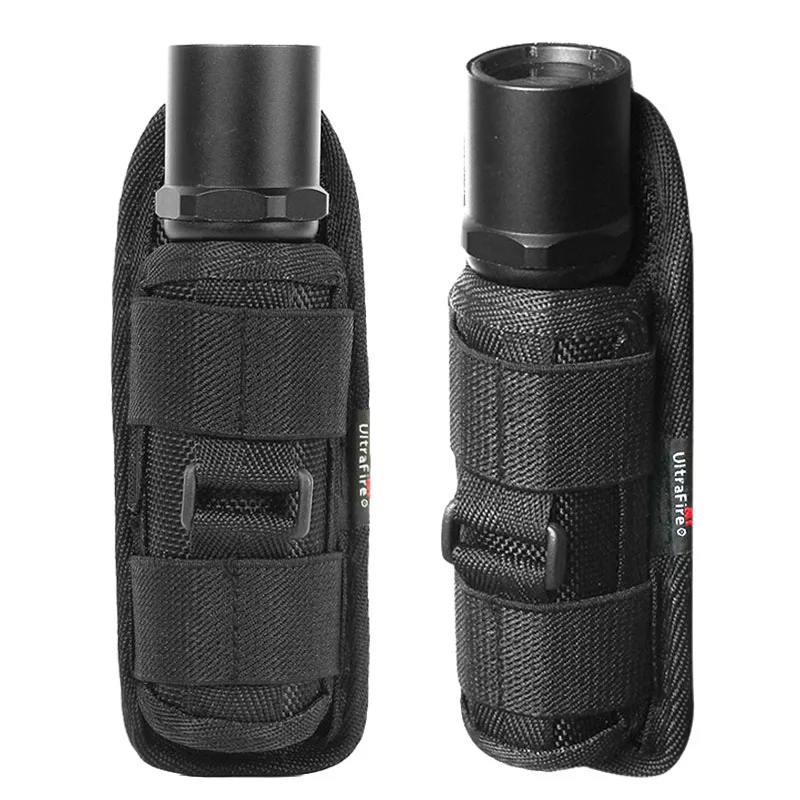 Buy 2Pcs Flashlight Bag With Clip 360 Degrees Outdoor
