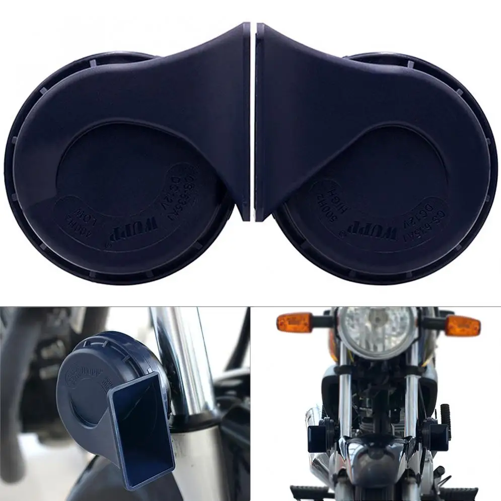 12V 36W Universal Single Sound Snail Horn Suitable for Motorcycles