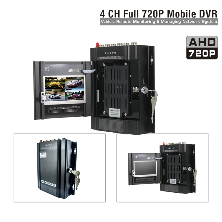  X9s Grundlegende Fabrik direkt 4CH AHD HDD Mobile DVR mit Freies CMS software unterstützung 4ch max