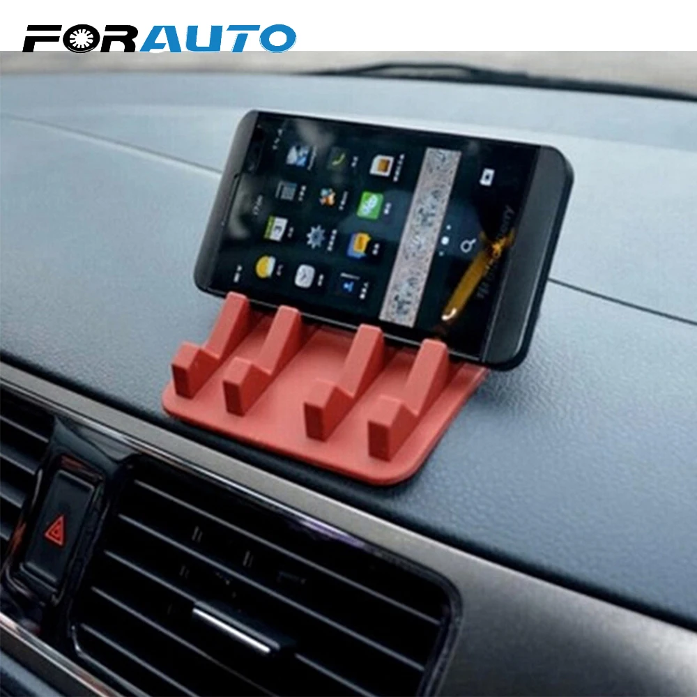 

FORAUTO Car Anti Slip Mat Mobile phone holder Magic Car Anti-slip Mat Sticky Pad Mobile Phone Stand GPS Holder Car Accessories