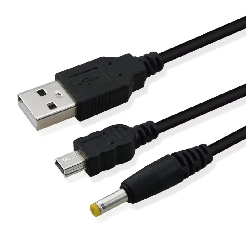 2 в 1 USB кабель для зарядки передачи данных зарядный шнур Sony PlayStation Портативный PSP