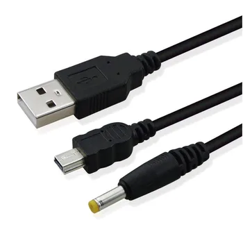 

2 in 1 USB Charger Cable Data Transfer Power Charging Cord For Sony PlayStation Portable PSP 1000 2000 3000 to PC Sync Wire Lead