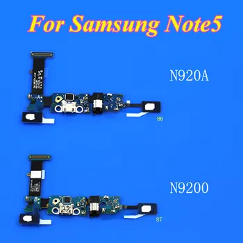 

ChengHaoRan 1Piece charging port charger dock usb flex cable ribbon for samsung Note 5 N9200 N920A replacement