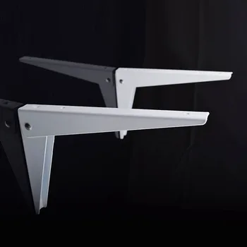 

DHL free shipping Folding shelf bracket shelf support iron movable frame 10pcs/lot shelf for bathroom